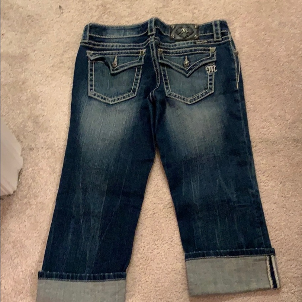 Miss me cropped jeans